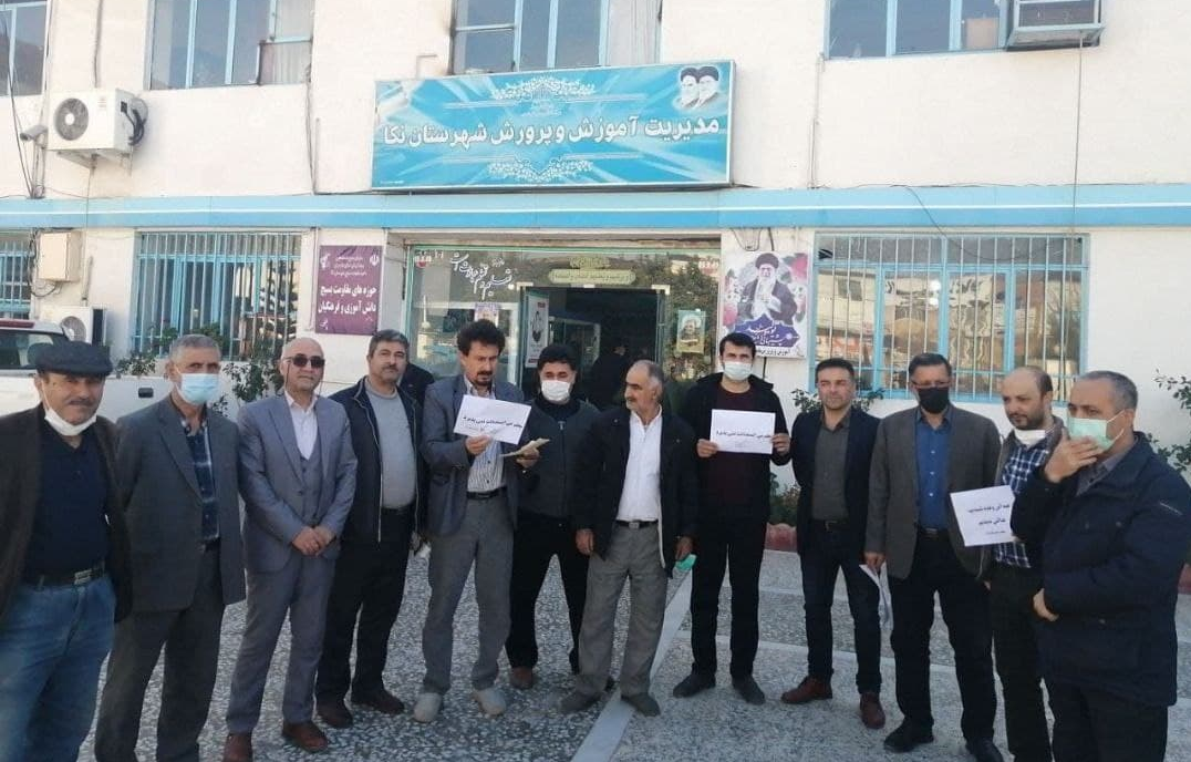 (تصاویر) تجمع معلمان در چند شهر