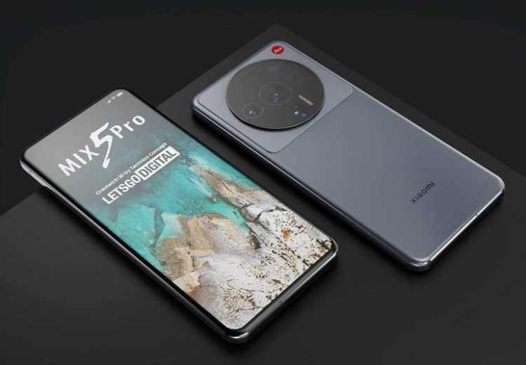 اولین تصاویر از گوشی پرچمدار آینده شیائومی Mix 5 Pro