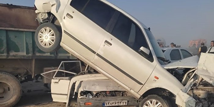 باز نشدن ایربگ تصادف بهبهان