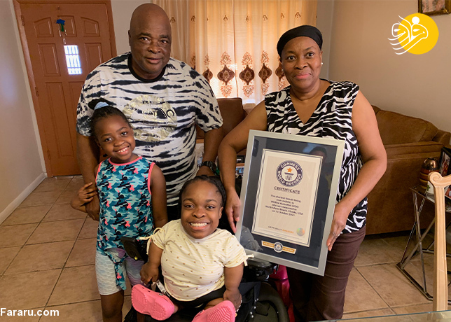 (تصاویر) کوتاه قدترین زن جهان