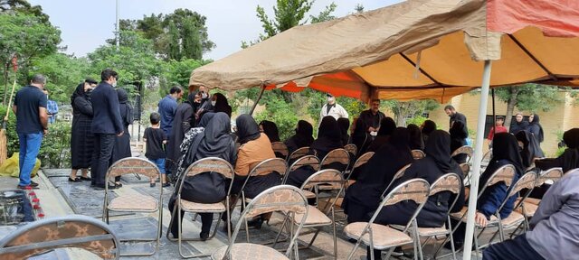 مراسم تشییع شهلا ناظریان 