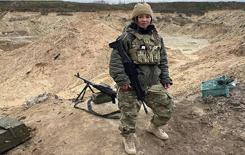 پیوستن زنان خارجی به نبرد اوکراین علیه روسیه