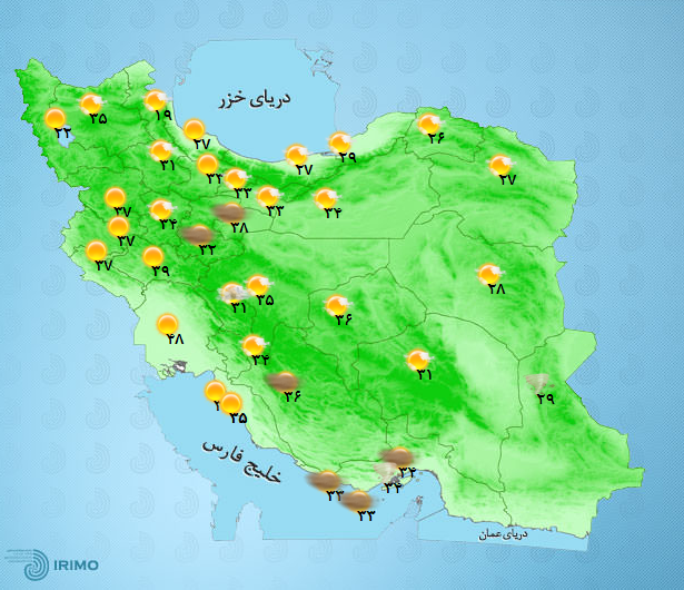 آب و هوای ایران