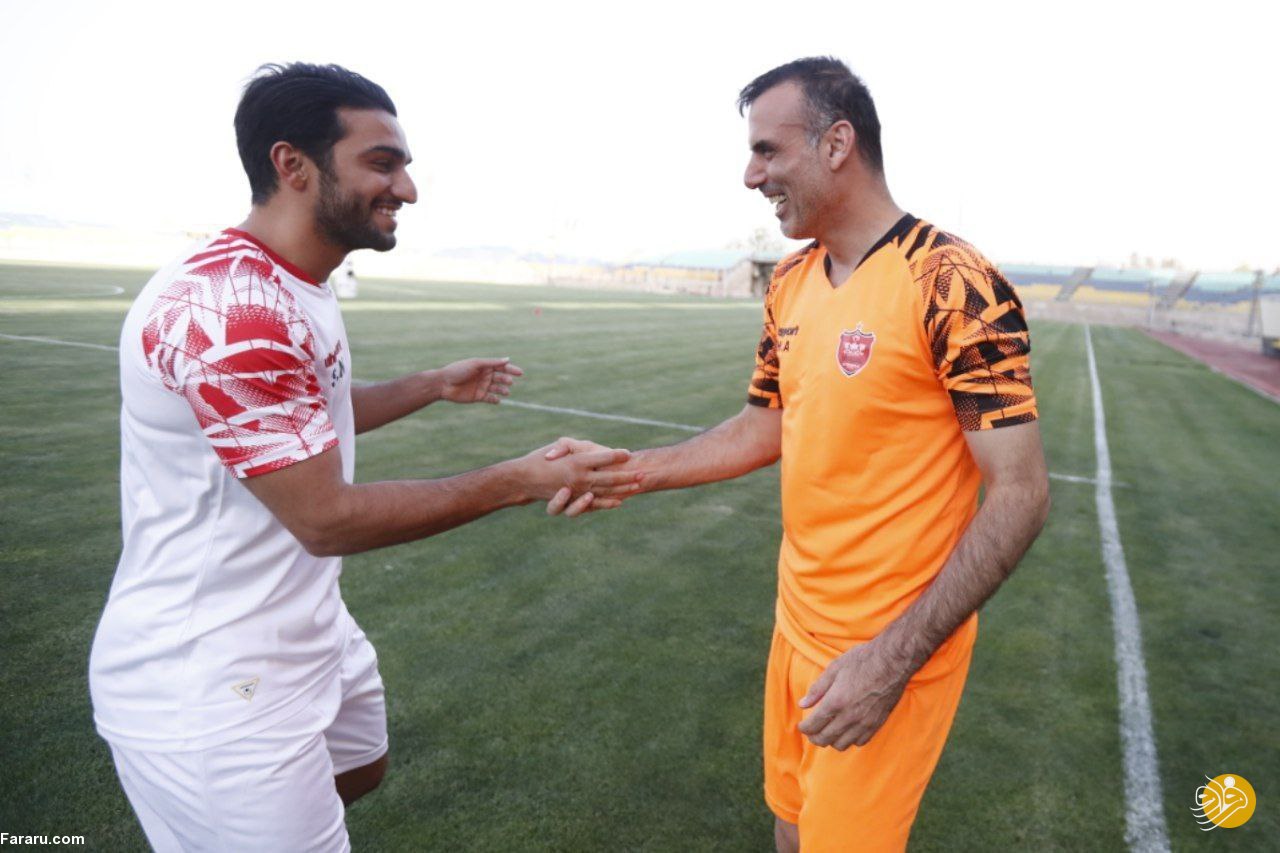 (تصاویر) تمرین خاص پرسپولیس؛ سیدجلال در قامت مربی