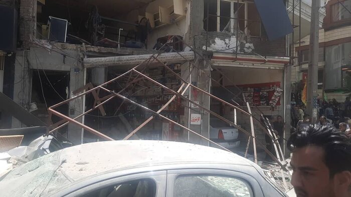 انفجار مغازه