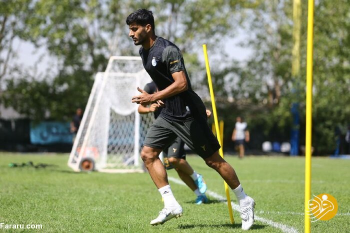 (عکس) تمرین بمب نقل‌وانتقالات با لباس استقلال