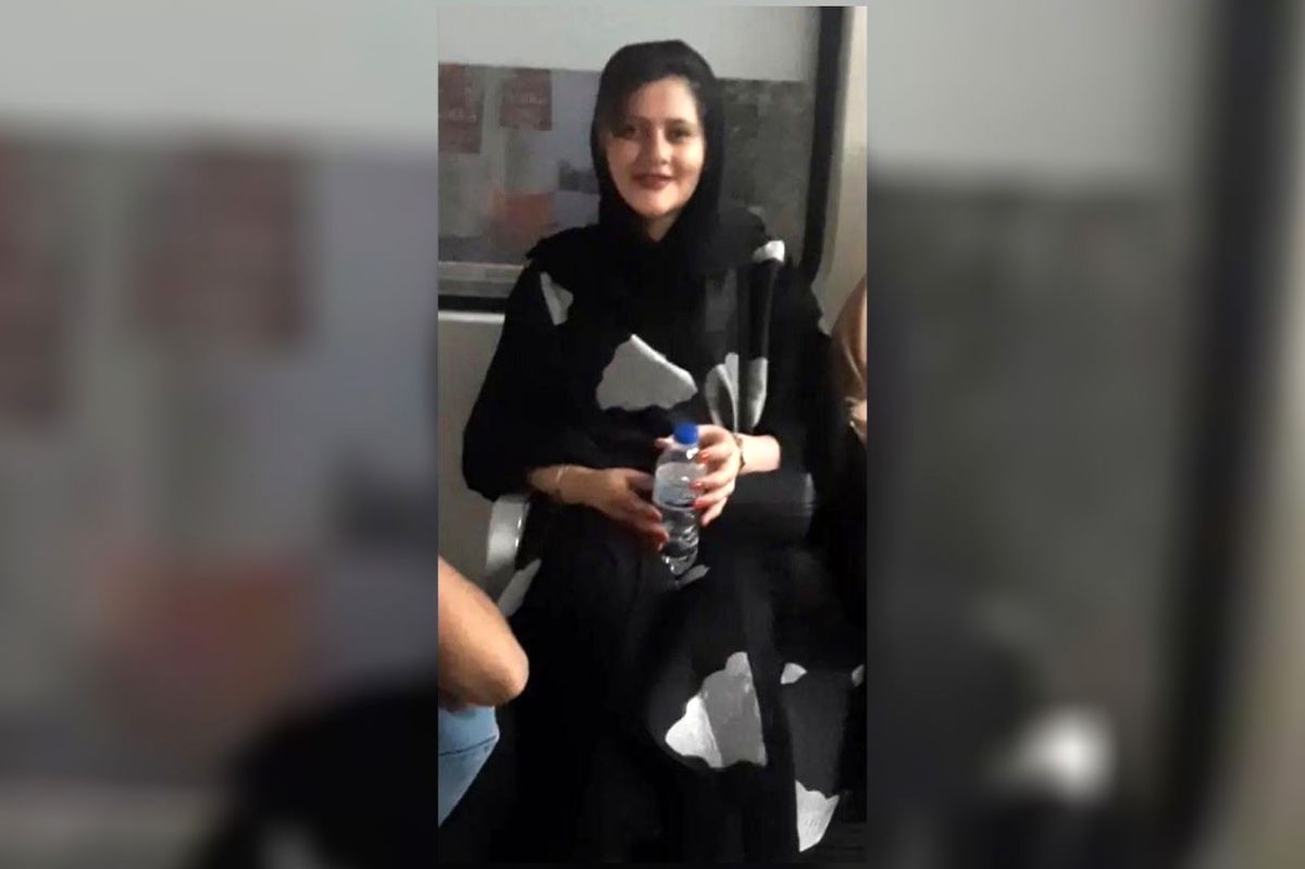 (تصویر) وضعیت حجاب مهسا امینی پیش از بازداشت