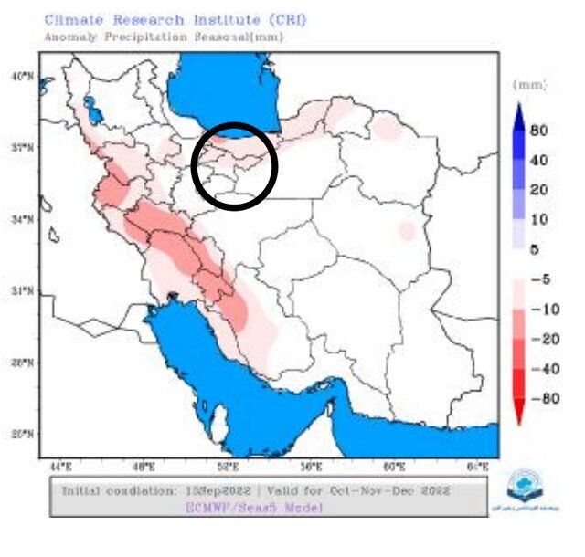 تداوم کم‌بارشی