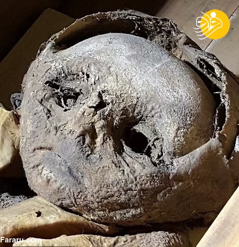 تصاویر تماشایی از نوزاد مومیایی