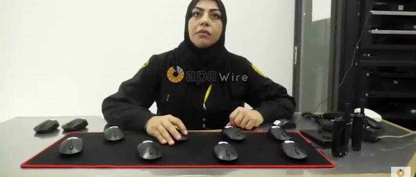 نگهبانان امنیتی زن در غزه