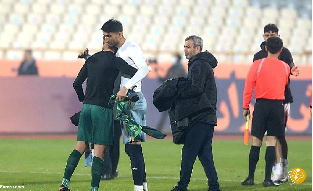 (عکس) هدیه علیرضا بیرانوند به دروازه‌بان نیکاراگوئه