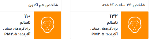 آلودگی هوای تهران