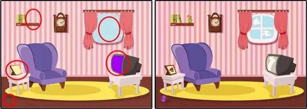 با تشخیص تفاوت دو عکس ذهنتان را محک بزنید!