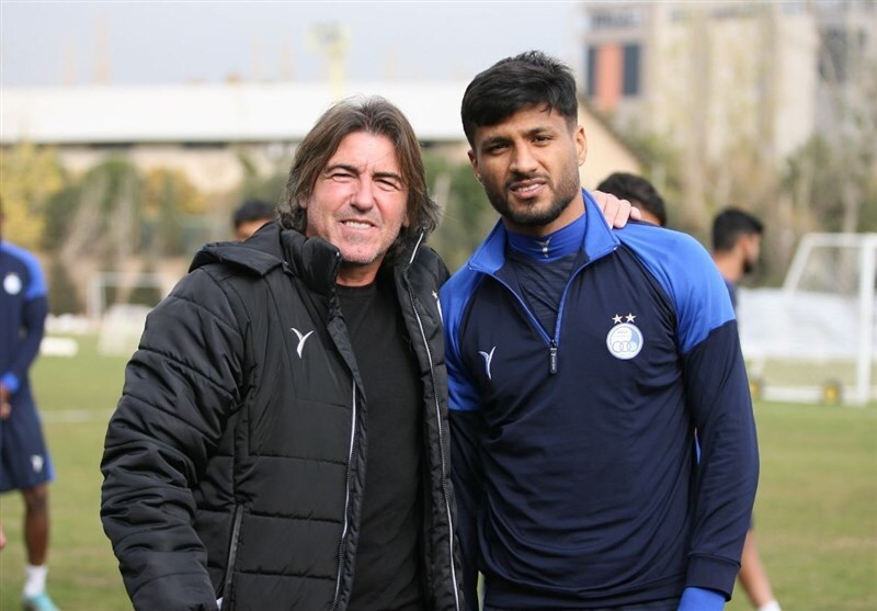 پایان شایعات با حضور وینگر استقلال در تمرین