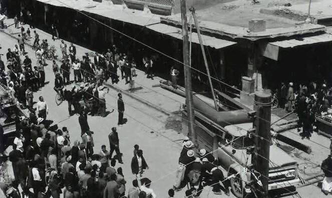 (‌تصویر) نخستین خیابان ایران که صاحب چراغ‌ شد