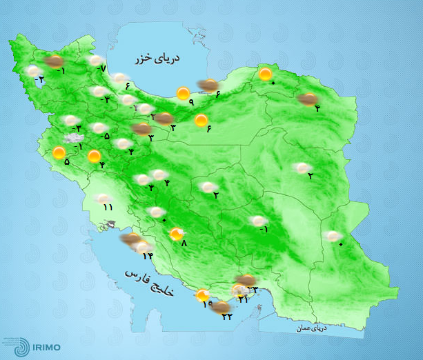 آب و هوای کشور