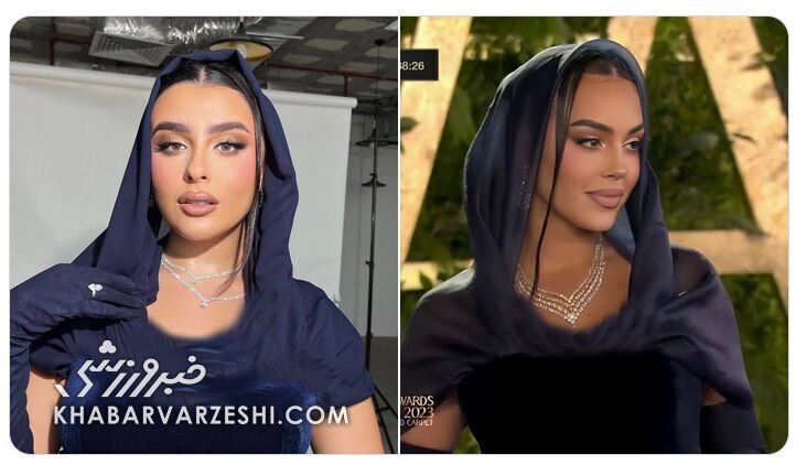 (عکس) شباهت باورنکردنی دختر عرب به جورجینا رودریگس