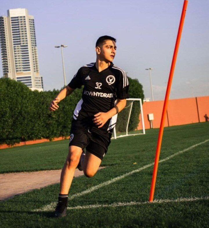 (عکس) استارت پسر مجیدی در تیم اماراتی