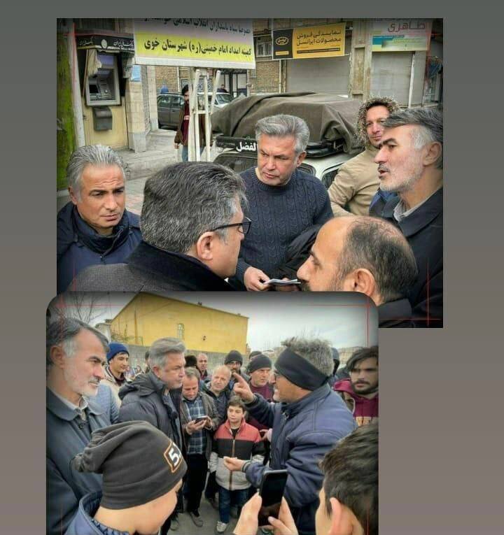 حمید استیلی درمناطق زلزله زده خوی