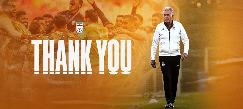 تقدیر فدراسیون فوتبال از کی‌روش پس از پایان همکاری