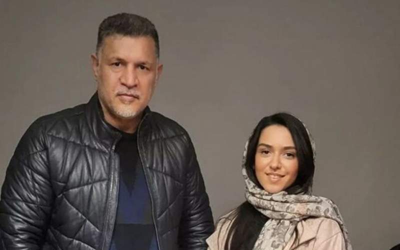 (عکس) دیدار فرزانه فصیحی با علی دایی