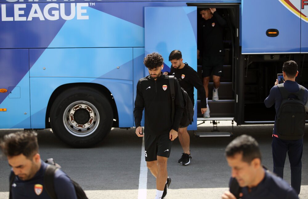 (عکس) تمرین یاران نکونام در قطر