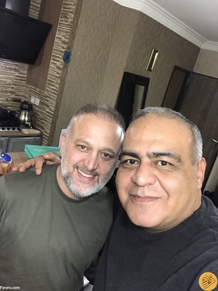 (عکس) دیدار عادل فردوسی‌پور با احسان پیربرناش