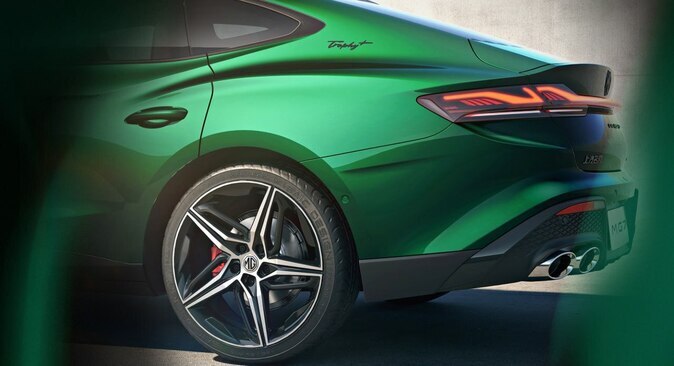 (تصاویر) ام جی ۷؛ فرمول زیبا و اسپرت سدان جدید چینی!