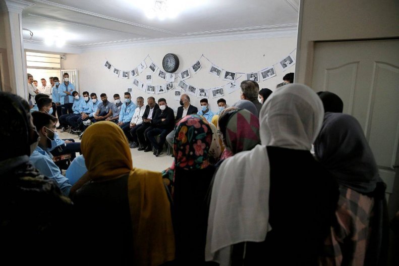 (عکس)لحظات خاص ملی‌پوشان در مرکز خیریه