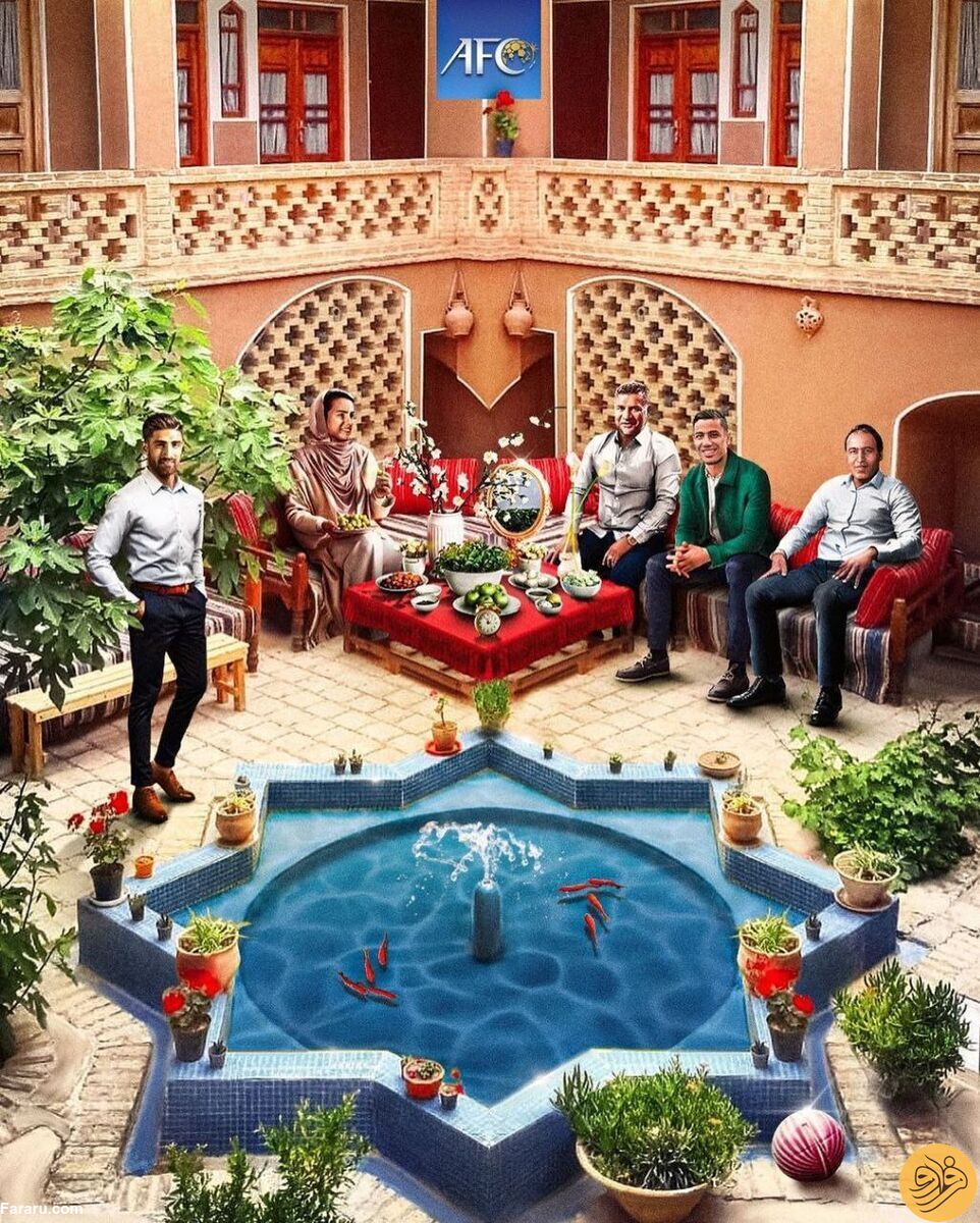 (عکس) کار قشنگ AFC برای علی دایی