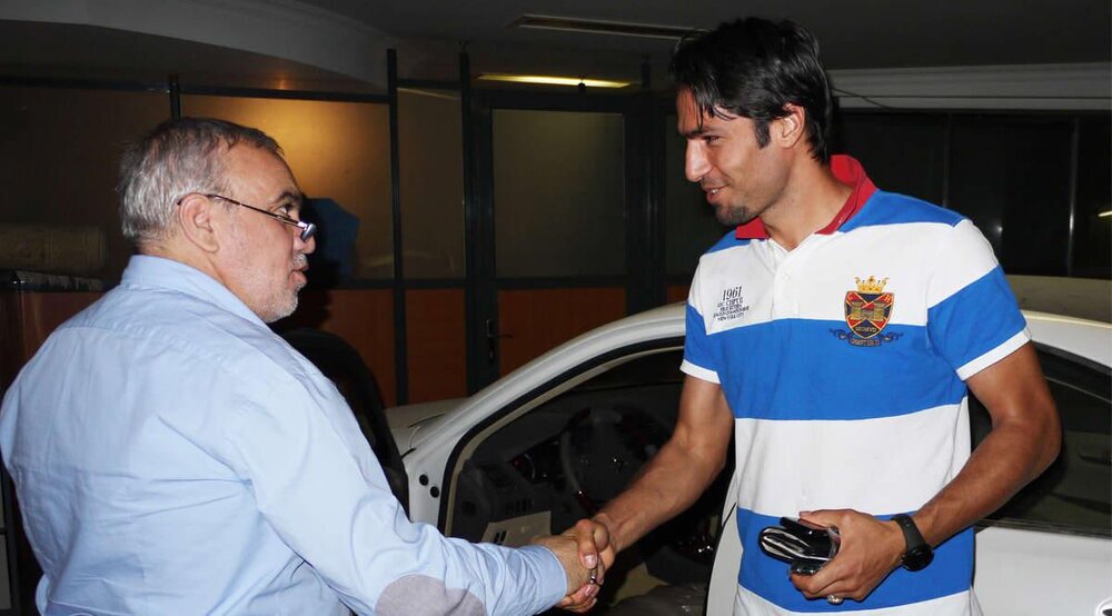 (عکس) لکسوس جنجالی فتح‌الله‌زاده که به صادقی رسید