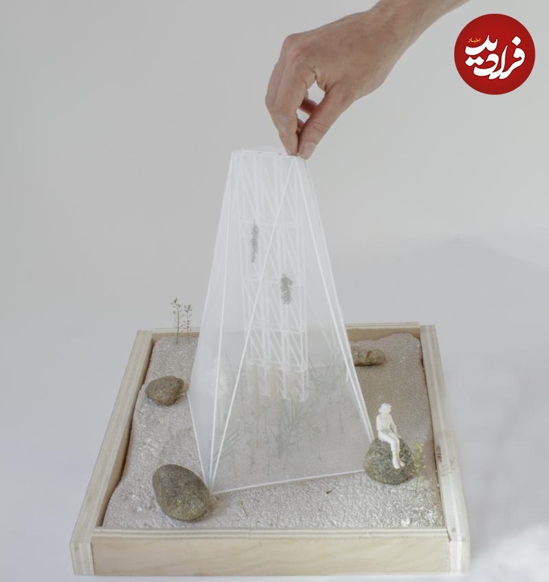 (عکس) دستگاه فوق‌العاده‌ای که مِه را شکار می‌کند!