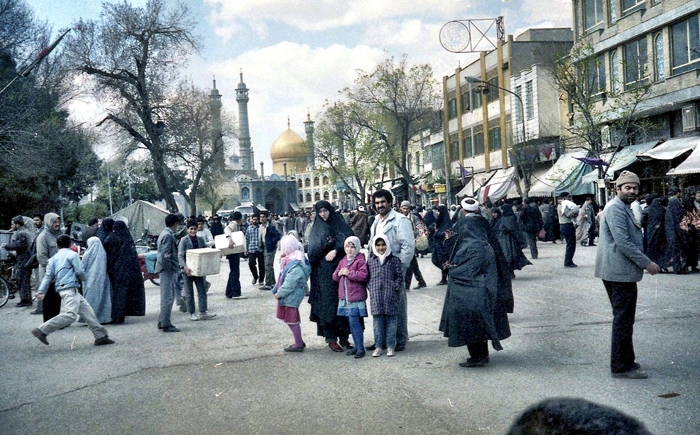 عکس‌های زن آلمانی از قم دهه شصت