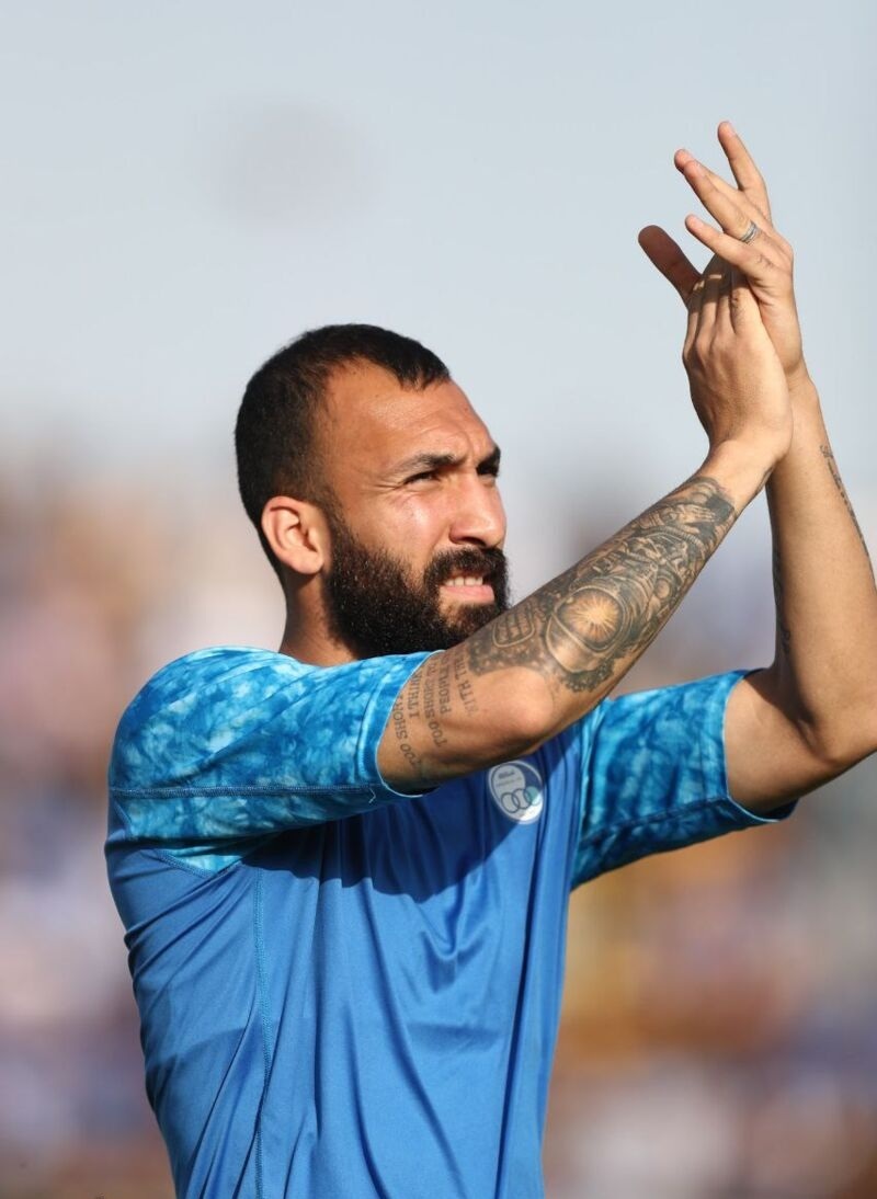 (عکس) خالکوبی فضایی ستاره ملی پوش استقلال