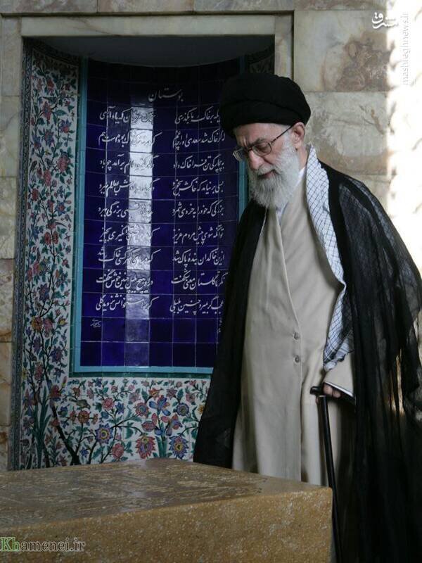 رهبر انقلاب در سعدیه شیراز