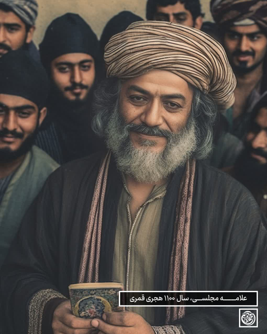 (تصاویر) بازسازی تصویر ۷ عالم بزرگ شیعه با «هوش مصنوعی»