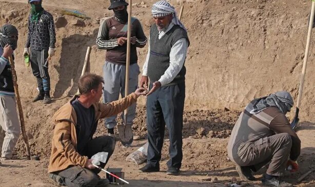 تصاویری از کشف کاخ ۴۵۰۰ساله در عراق