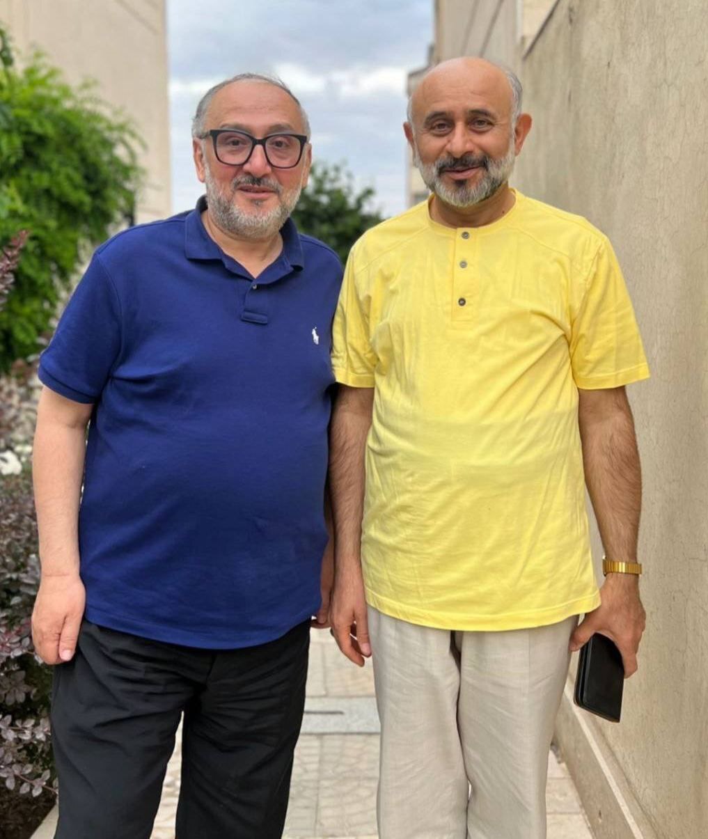 عکسی از استایل متفاوت ناصر نقویان و محمد علی ابطحی