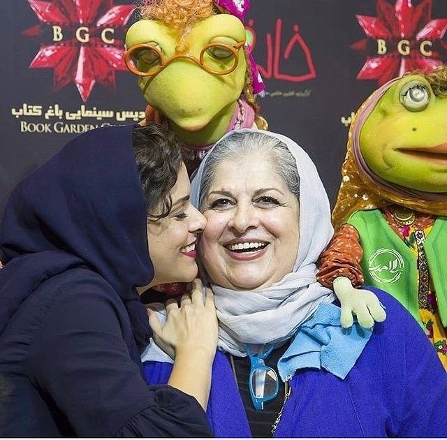 فرشته طائرپور و دخترش غزل شاکری