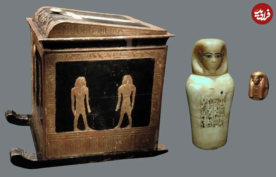 کوزه‌های مصری که «اندام‌های انسان» در آن‌ها دفن می‌شدند