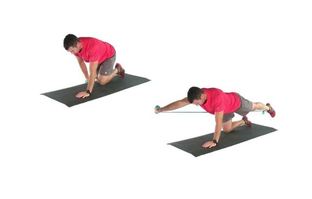 (عکس) ۳ حرکت فوق‌العاده برای تقویت شکم و پهلو