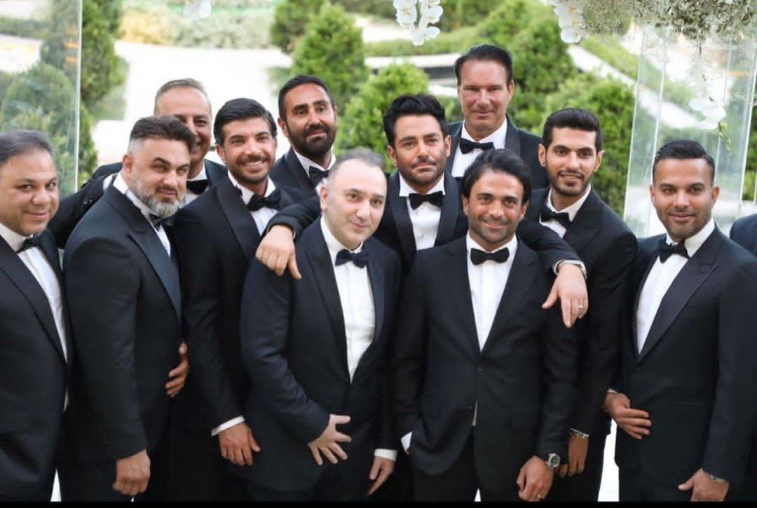 عکس یادگاری جدید محمدرضا گلزار از مراسم عروسی بدون عروس خانم