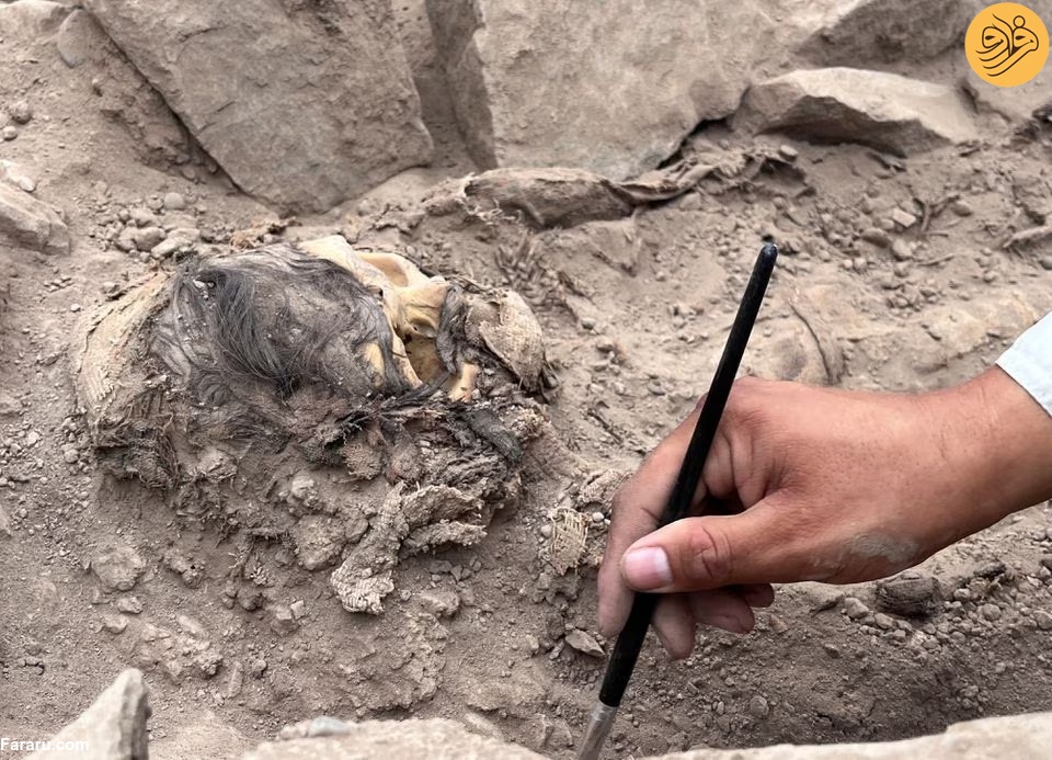 (ویدئو) کشف مومیایی ۳۰۰۰ ساله در پرو