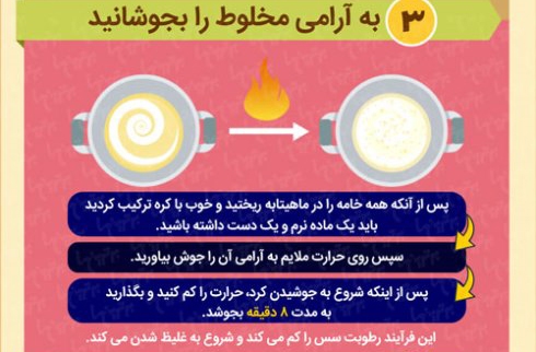 طرز تهیه سس آلفردو رستورانی