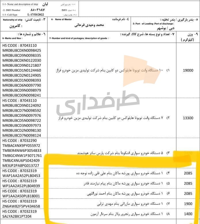 (عکس) مازراتی مهدی ترابی به بوشهر رسید