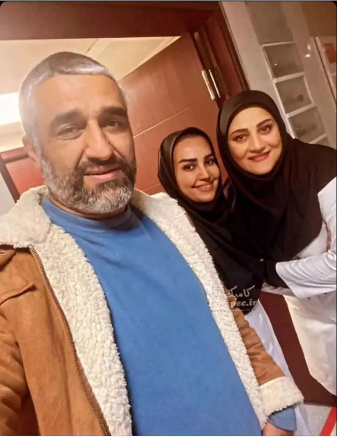 تغییر چهره شبنم مقدمی در عکسی با پژمان جمشیدی