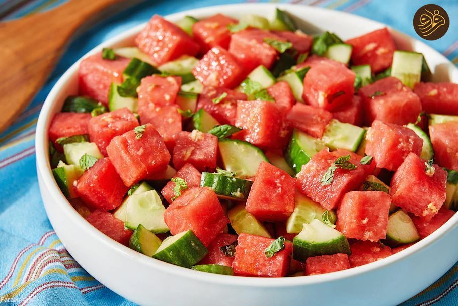 با ۸ دستور العمل هندوانه برای سالاد و نوشیدنی خنک بمانید