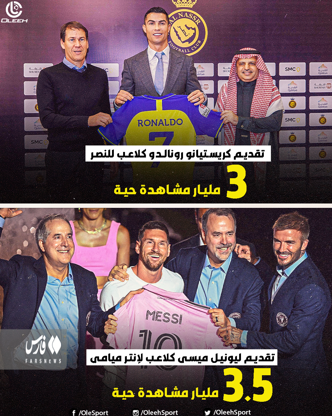 مسی رکورد رونالدو راشکست!