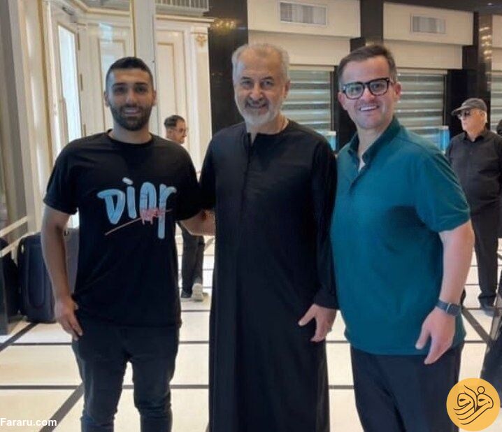 (عکس) مدیرعامل پرسپولیس با لباس عربی در کربلا