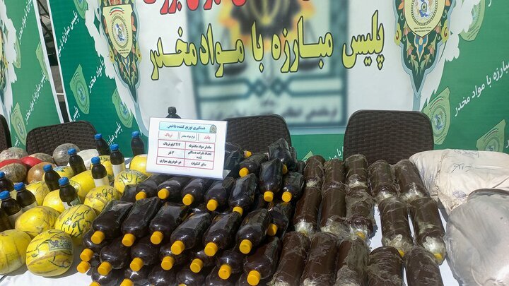 روش‌های عجیب جاسازی موادمخدر/ از داخل بطری گرفته تا رومیزی
